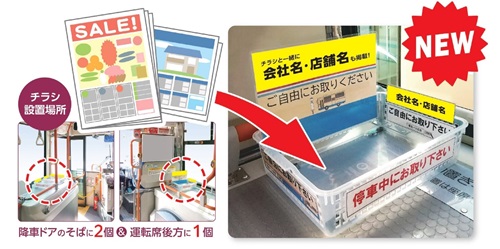 チラシトレイ広告