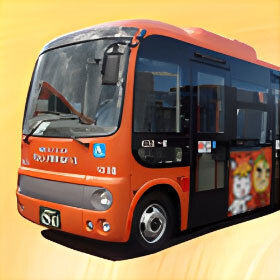 オレンジゆずるバス