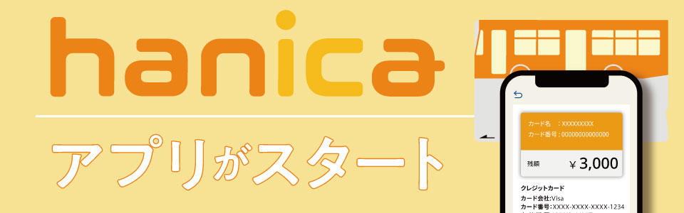 hanicaアプリがスタート